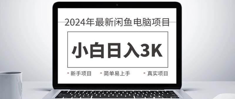 图片[1]-（10846期）2024最新闲鱼卖电脑项目，新手小白日入3K+，最真实的项目教学-大松资源网