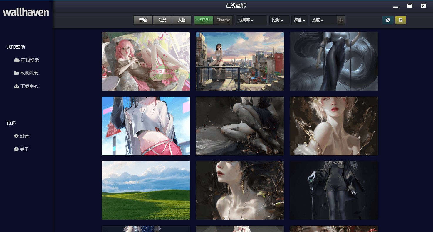 图片[1]-Wallhaven壁纸管理工具v4.4.7-大松资源网