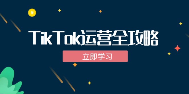 图片[1]-（12739期）TikTok实战运营全攻略：从下载软件到变现，抖音海外版实操教程-大松资源网