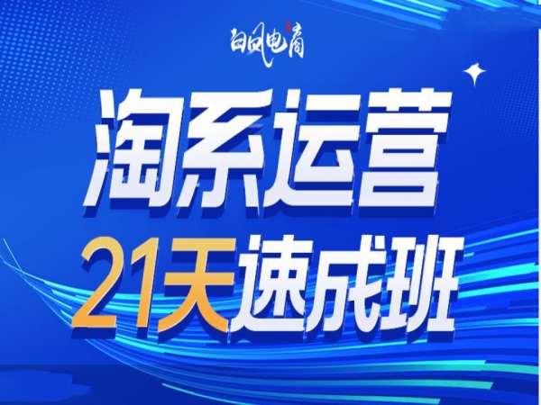 图片[1]-淘系运营21天速成班35期，年前最后一波和2025方向-大松资源网